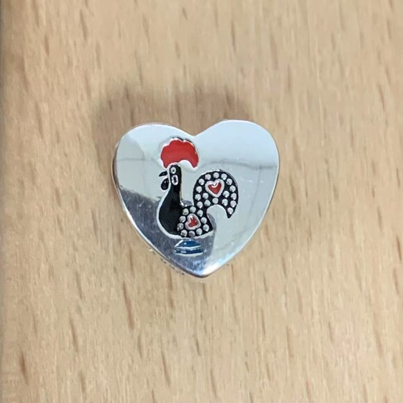 Pandora Jewelry - Pandora PORTUGAL Exclusive Travel Heart Charm Pendant, S925 Silver Bracelets